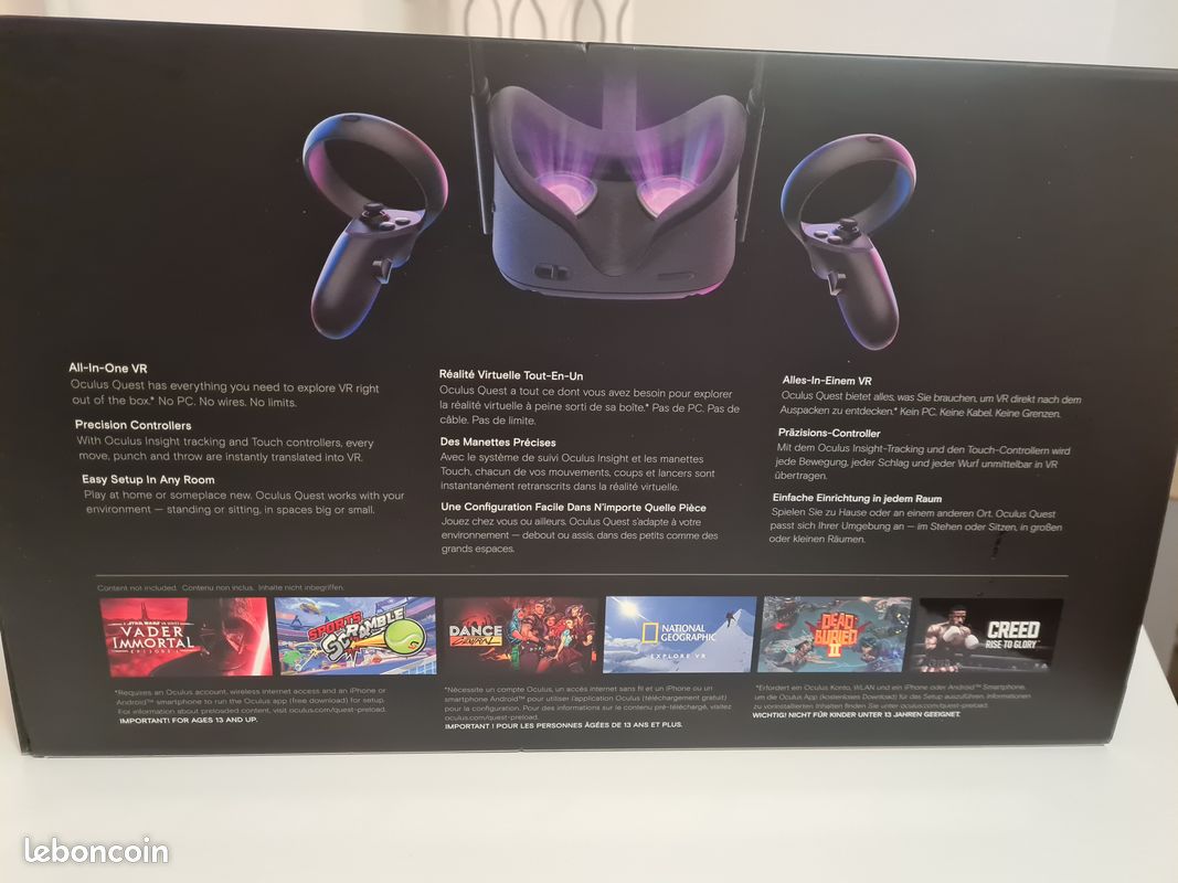 Casque VR Occulus quest (image 1)