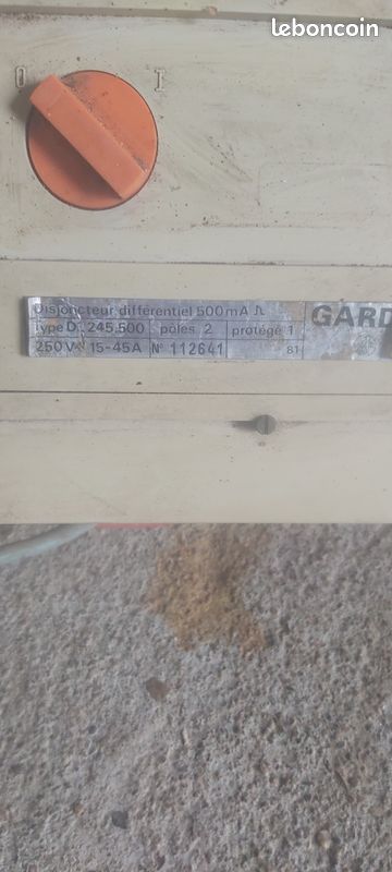 Différentiel 500ma 15A a 45A (image 2)