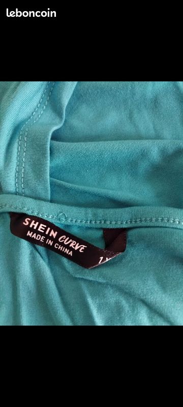 Débardeur bleu shein neuf 46 (image 3)