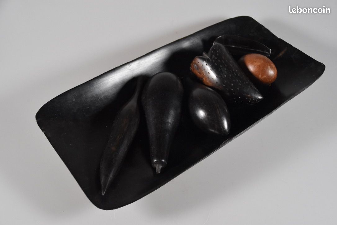 Plateau de fruits en bois (Africain) (image 4)