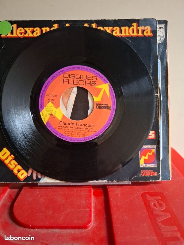 Claude francois 45 tours vinyle (image 3)