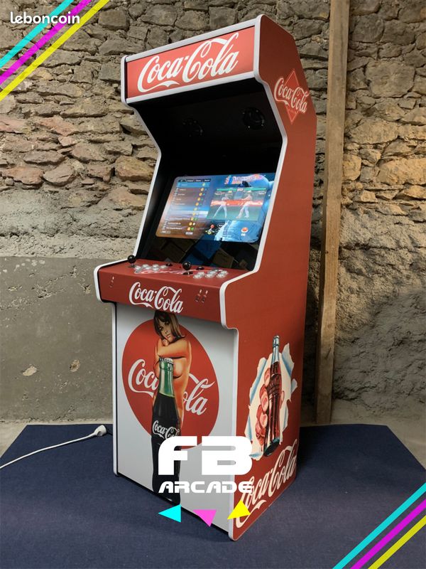 Borne Arcade 6000 Jeux – État Neuf – Fabrication Française – Sans Monnayeur