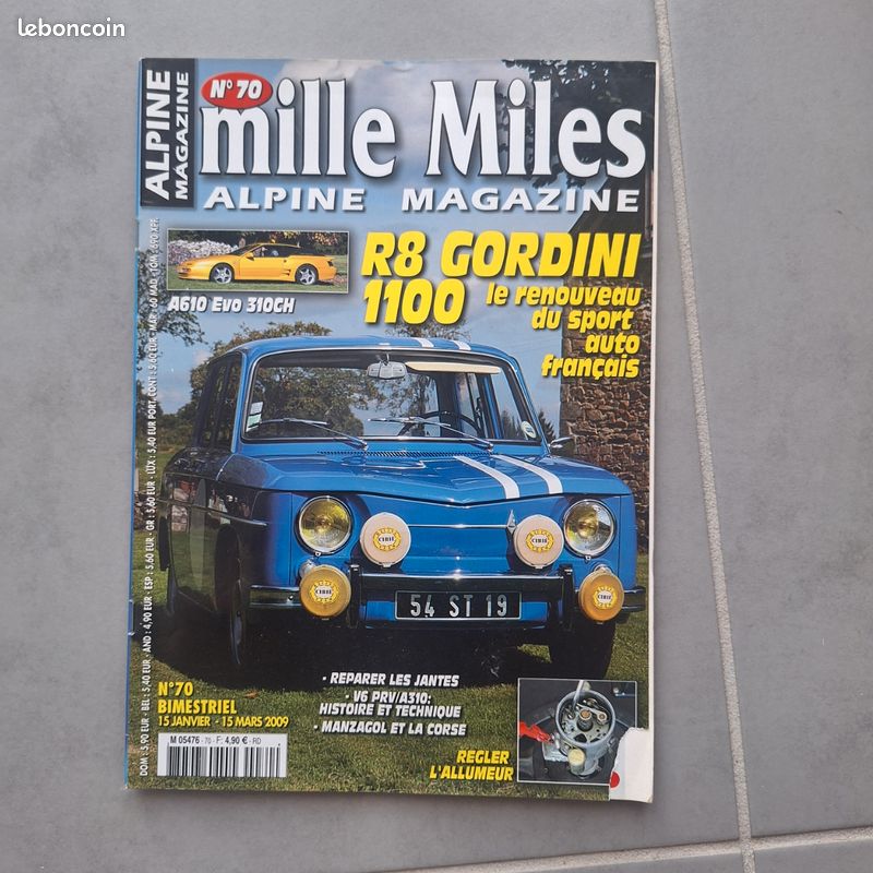 Magazine Alpine Magazine Mille Miles (image 1)