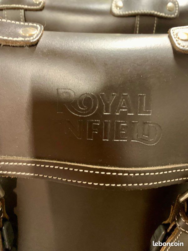 Sacoches cuir Royal Enfield Classic 500 Équipement moto