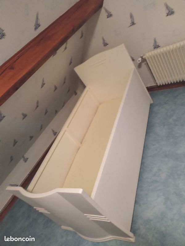 Lit vintage complet pour bébé ou petit enfant (image 1)