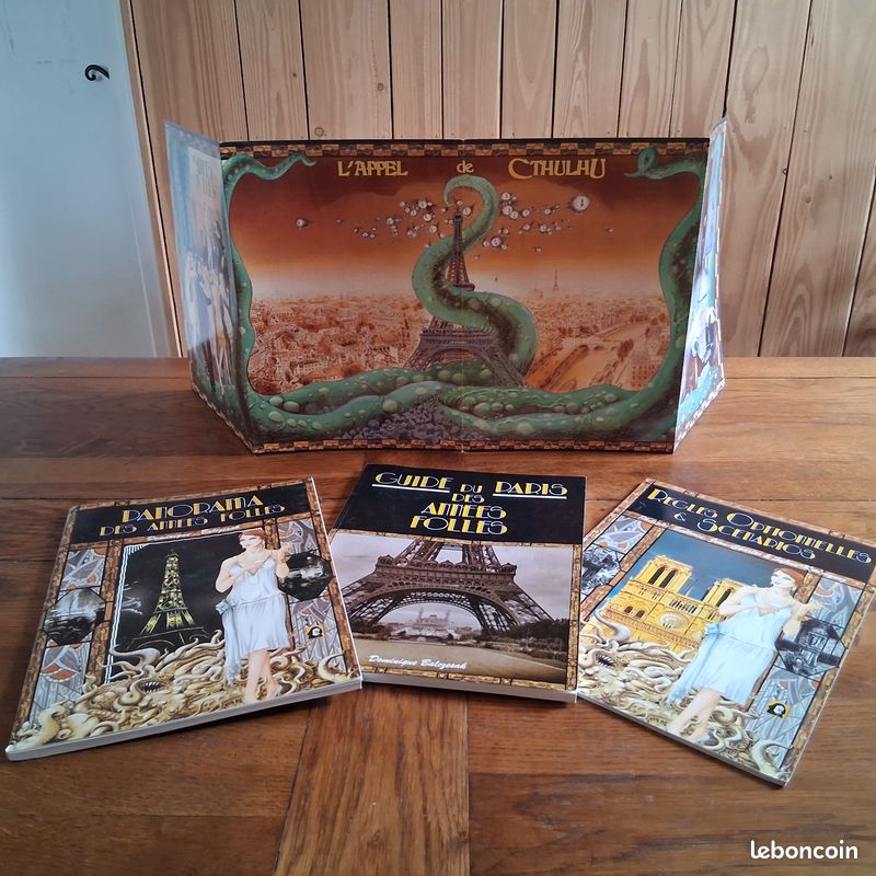 L'Appel De Cthulhu - Les Années Folles - Jeu De Rôle Complet - État Correct