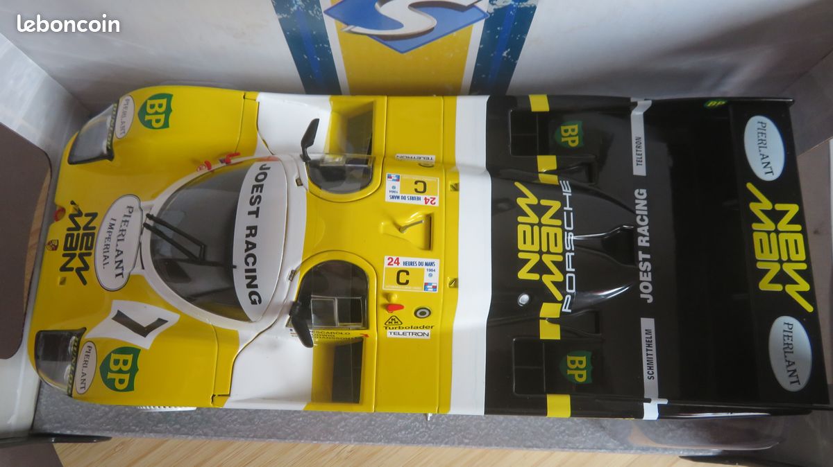 SOLIDO - Voiture des 24h du Mans 1983 N°18 - PORSCHE 956LH - 1/18