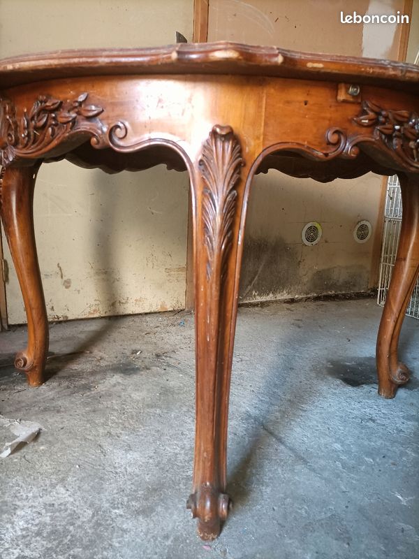 Table en bois (à poncer) (image 3)