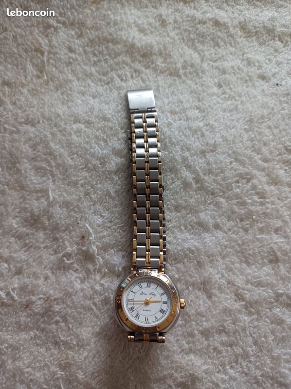 Montre Yves Fely Femme Quartz Doré Acier (image 6)