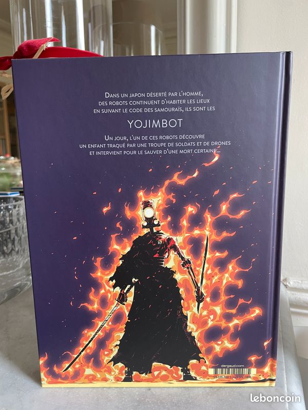 Bd Yojimbot #4 dédicace de Sylvain Repos, Dargaud EO (image 2)