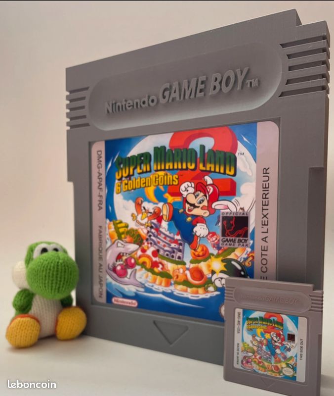 Cartouche Game Boy Géante, Super Mario Land 2 (image 1)