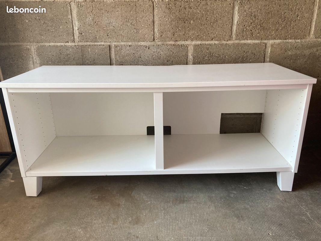 Meuble TV Ikea Platsa - 120x42 cm - Avec pieds (image 1)