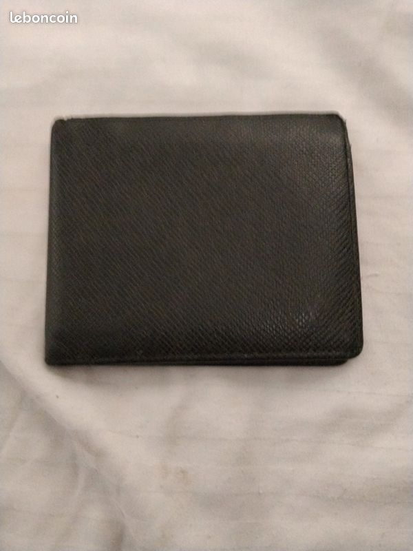 Porte carte Louis Vuitton cuir taïga (image 3)