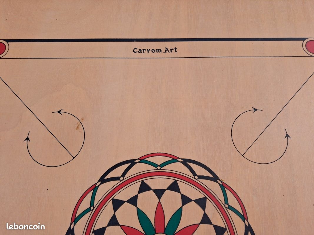Palet De Carrom Ball Striker 15g – Accessoire De Compétition En Résine, Pour Billard Indien, Dès 6 Ans, 2-4 Joueurs