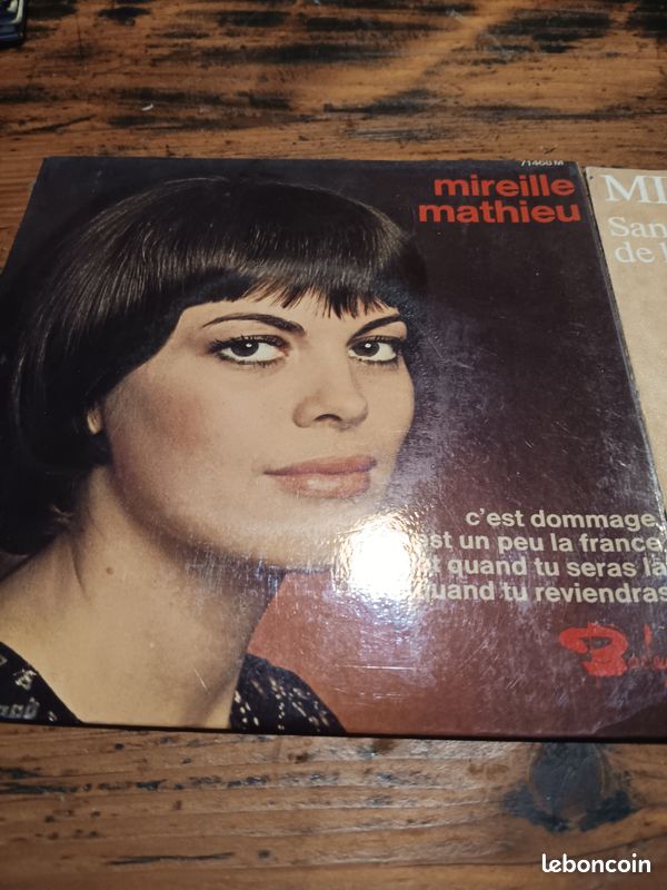 Lot de 2 vinyles MIREILLE MATHIEU (image 2)