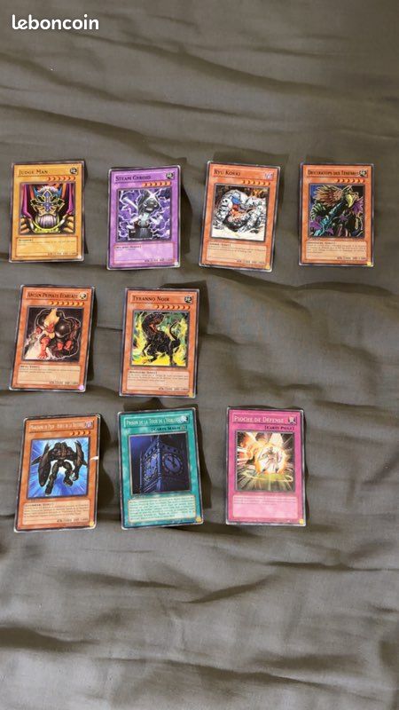 Lot Yu-Gi-Oh vintage - ~125 cartes - 1ère Édition - Dinosaures / GX (image 7)