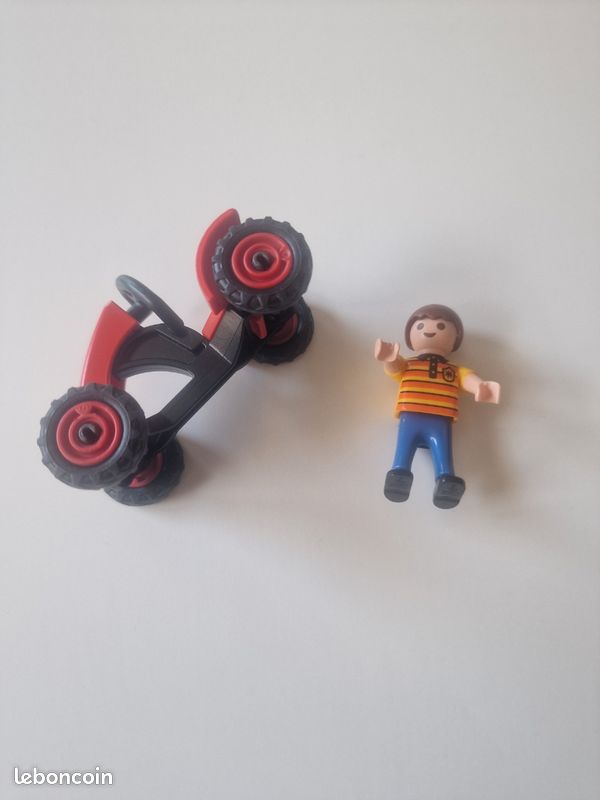 Playmobil Réf:4759 Enfant avec un Kart (image 2)
