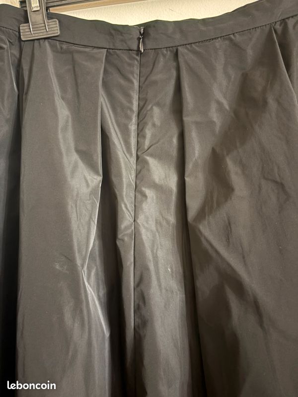 Jupe longue plissée H&M T46EU forme trapèze (image 5)
