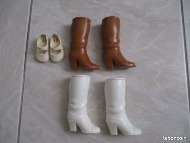 Lot De Bottes Miniatures En PU Pour Poupée 45 Cm – Blanches, Légères, Résistantes, Accessoires De Chaussures Pour Déco