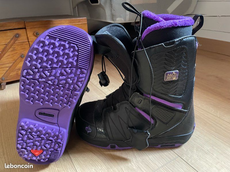 Boots de snowboard Salomon femme Sport Plein air