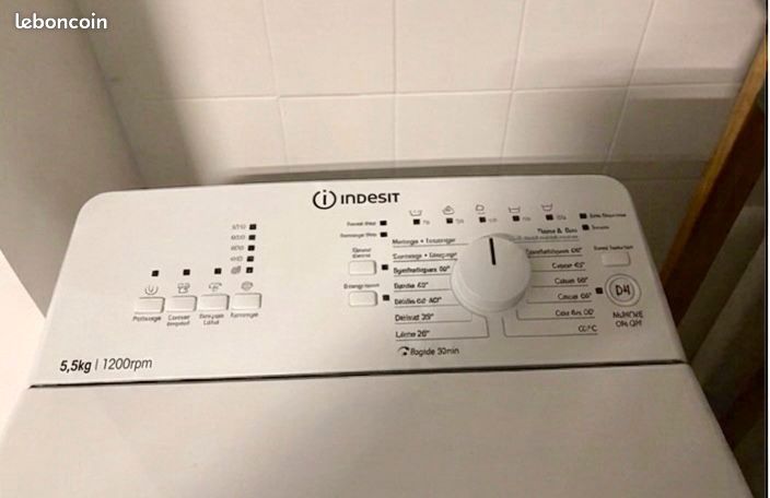 Lave-Linge INDESIT 5,5Kg A++ Excellent État (image 2)