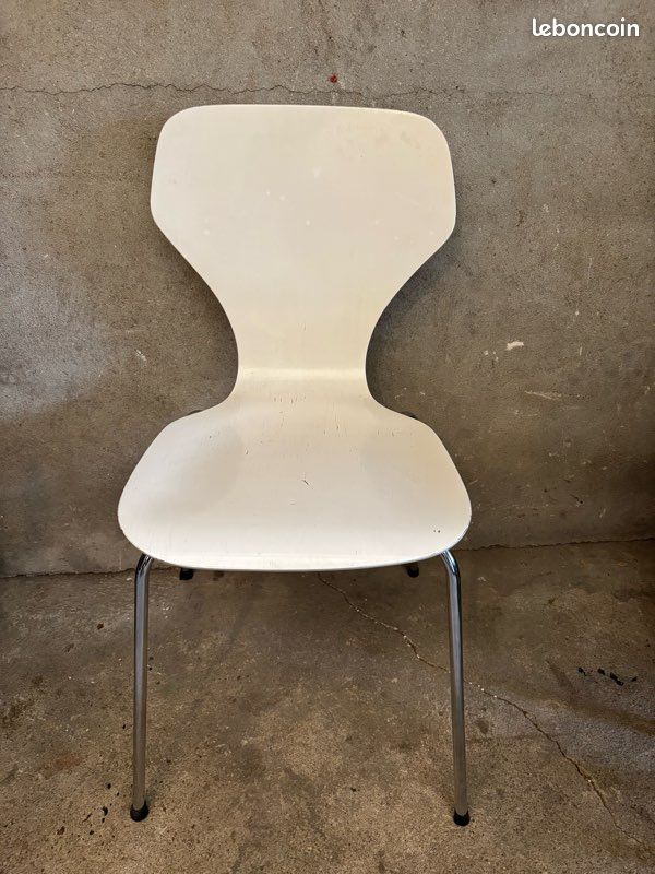 Chaise Phœnix vintage années 70 danoise (image 1)