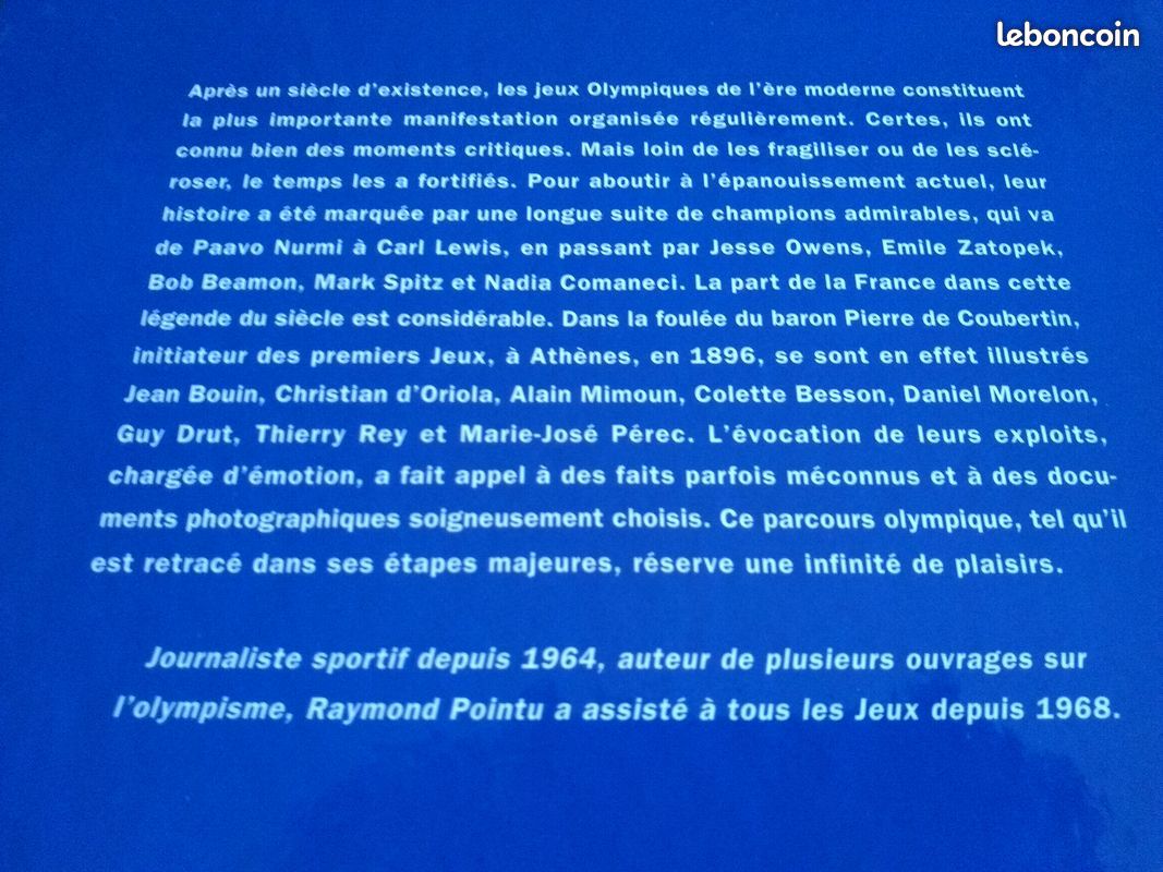 Livres Sport à partir d'1 euro - JO, Football, Basket (image 15)