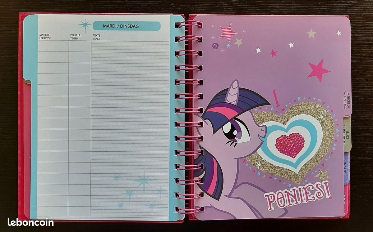 Cahier de textes My little Pony (image 7)