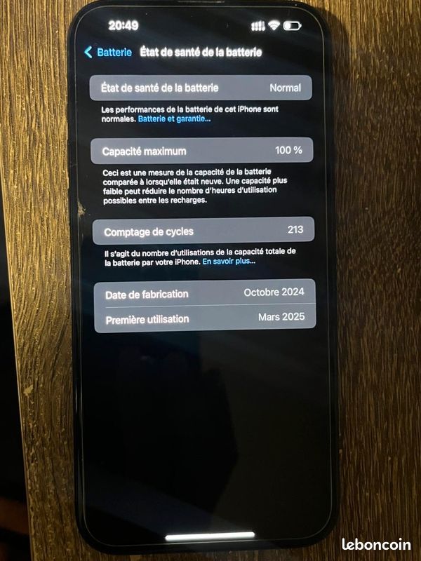 IPhone 15 plus 128Gb à vendre (image 5)