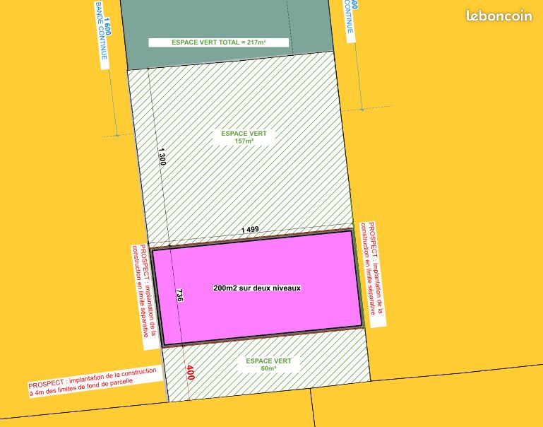 Terrain 2 pièces 362 m² · à Nice · 362 m² · 450 000 €