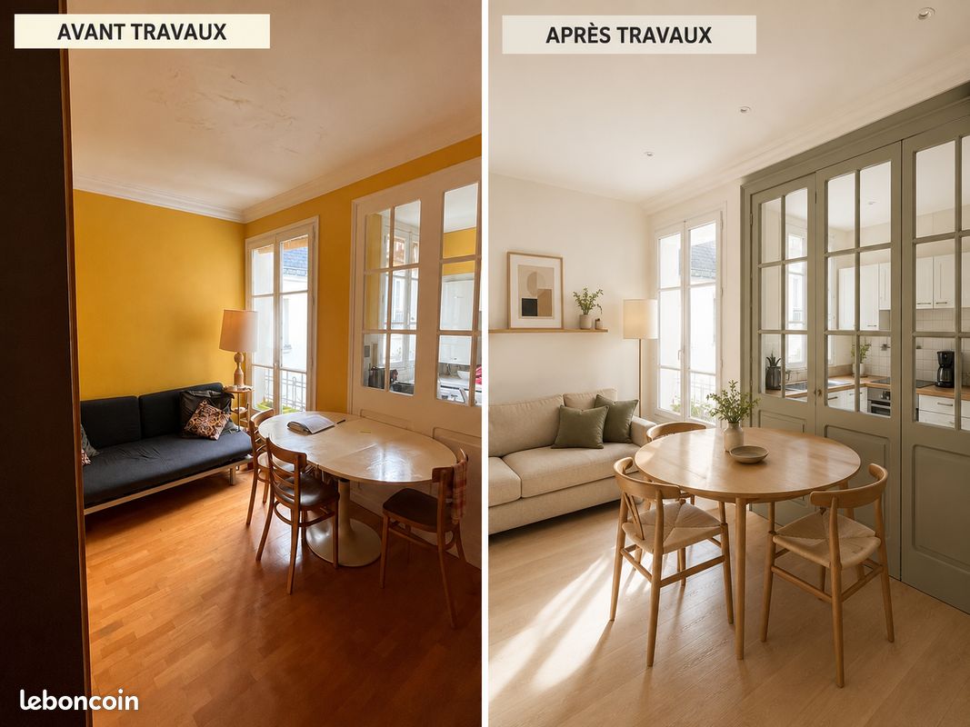 Appartement 3 pièces 50 m² · à Paris · 50 m² · 546 000 €
