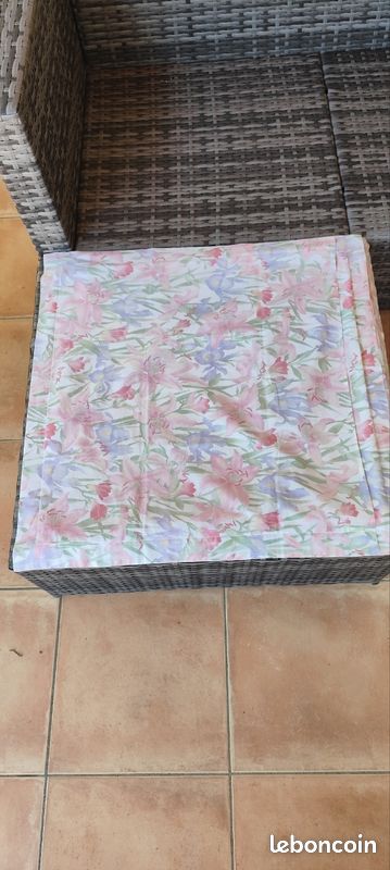 Lot de 2 taies d'oreillers fleuries (image 3)