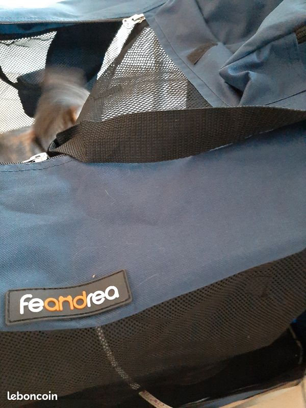 Sac de transport/ Parc pliable - Animaux - L81 X l58 X H58 - FEANDREA (image 2)