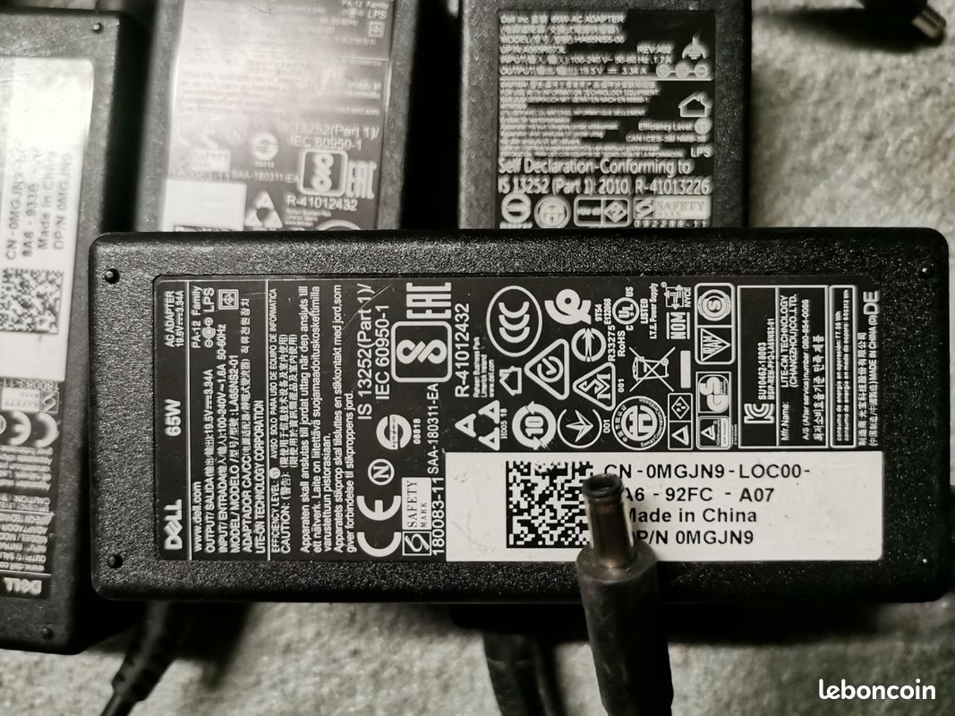 Chargeur alimentation dell (image 3)