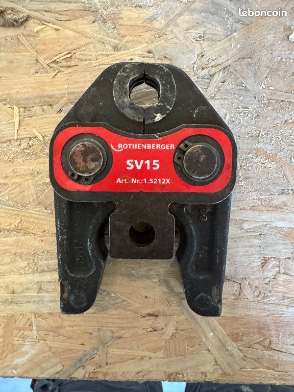 Rothenberger Mâchoire de presse Standard M22 pour machines à presser