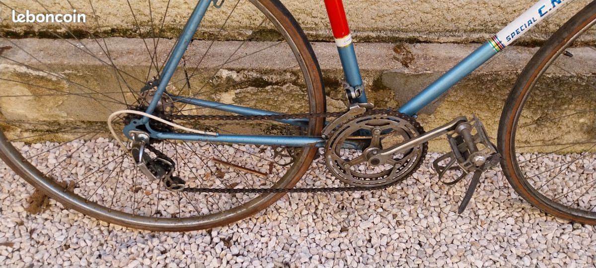 Manivelle Pédalier Vélo Silstar – Côté Entraînement Uniquement, 165 Mm, Japon, Vintage