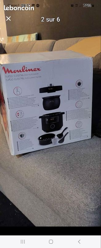 Moulinex turbo cuisine neuf (image 2)