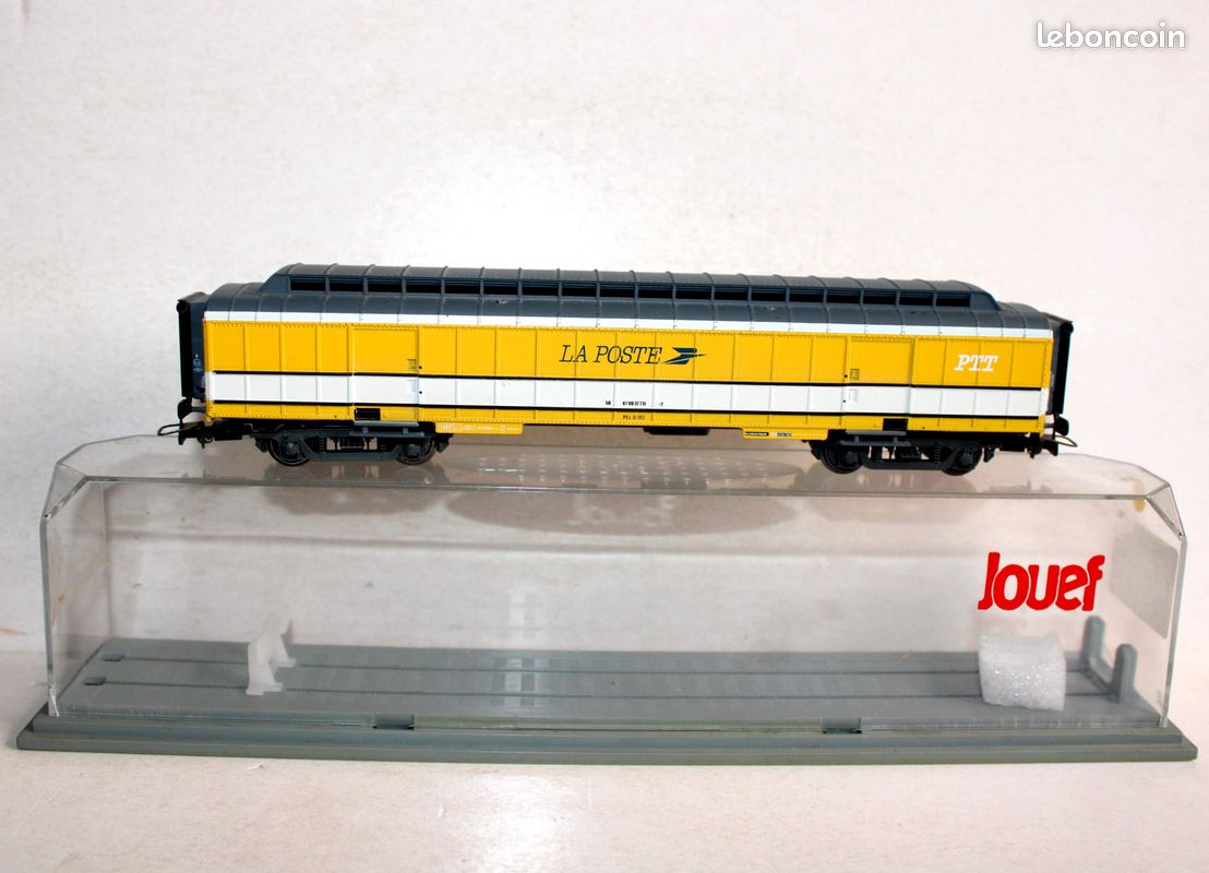 Lot De 5 Wagons Marchandises Jouef Publicitaires - Bon état, Sans Boîte - Pour Réseau Train Miniature