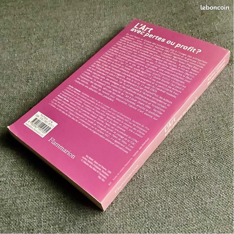 L’Art avec pertes ou profit ? Lisbonne & Zürcher 2007 Flammarion TBE (image 3)