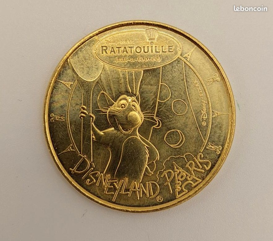 Pièce Disney - Monnaie de Paris - Ratatouille - Remy (image 1)