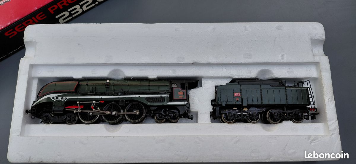 JOUEF HO TBE: bogie avant locomotive vapeur SNCF 241 P avec roues