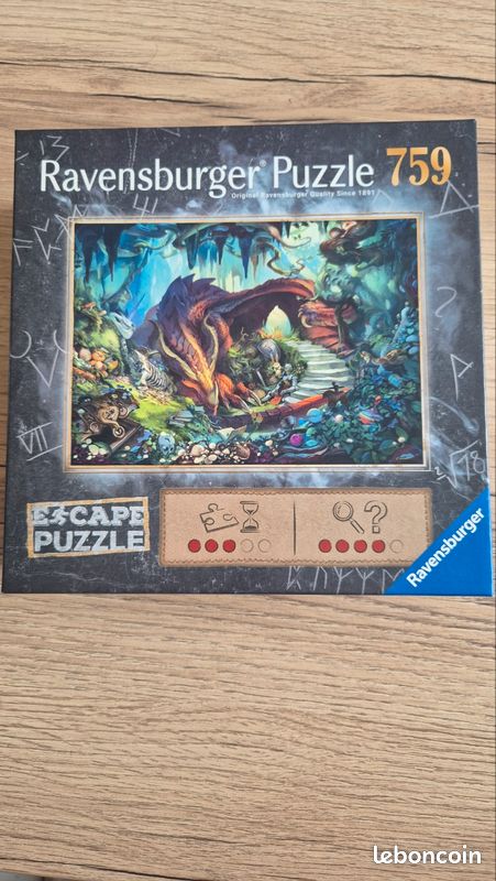 Escape puzzle - Dans la grotte du dragon - 🧩 Puzzle Adulte | Nathan Escape puzzle - Dans la grotte du dragon - 🧩 Puzzle Adulte | Nathan
