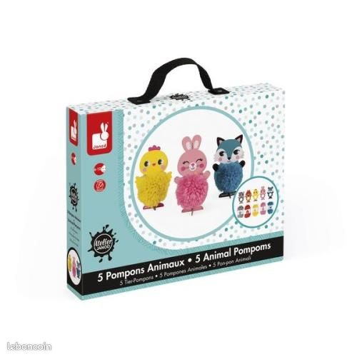 Janod Pompons animaux (image 1)