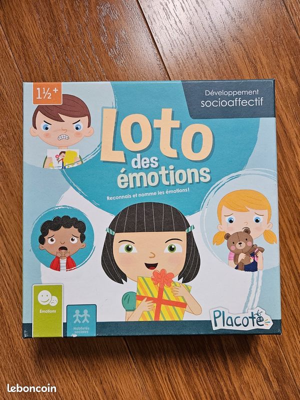 PLACOTE - LOTO DES EMOTIONS- Jeux d'éveil