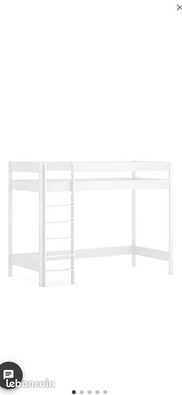 Lit hauteur 1 personne (image 1)