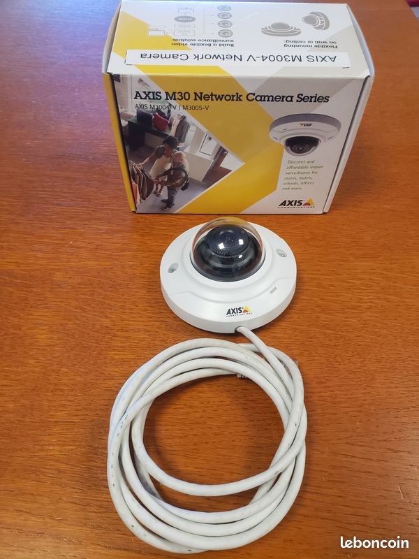 Caméra de vidéosurveillance pro Axis 3004-V injecteur PoE