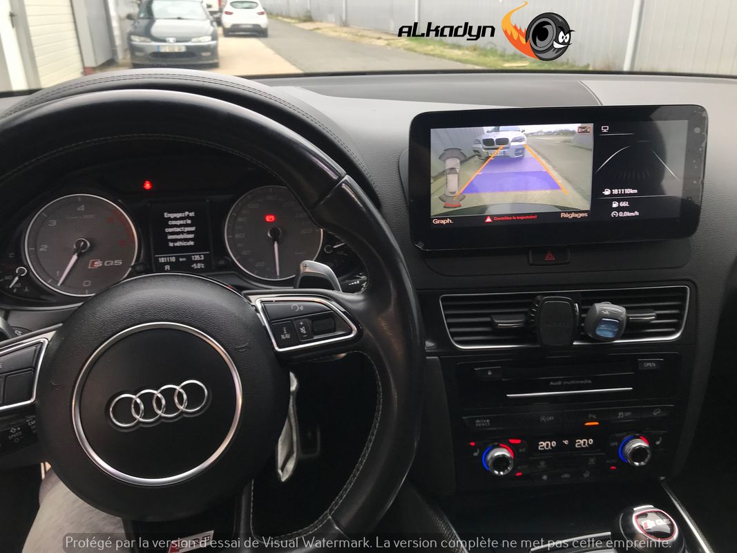 GPS Audi Q5 SQ5 Android 2008-2017 Alkadyn 10.25 pouces