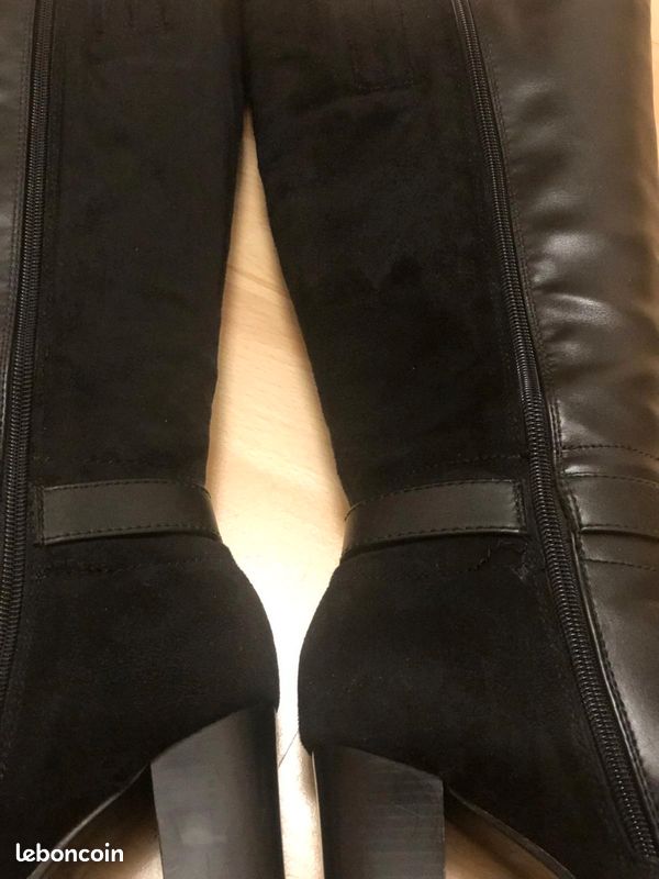 Bottes femme noire (image 3)