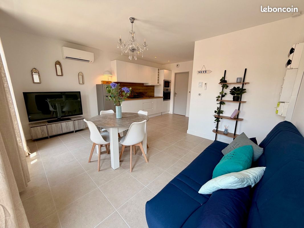 Appartement 2 pièces 37 m² · à Sète · 36,8 m² · 720 €/mois