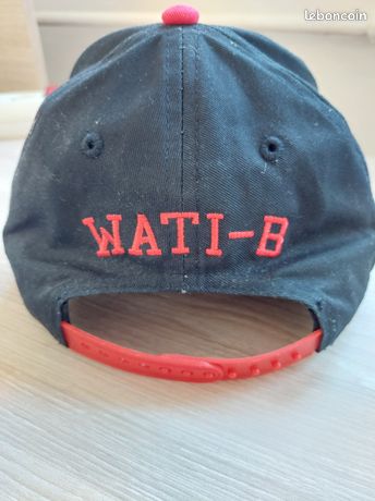 Casquette WATI B Officielle Rouge Snapback - Produit Dérivé - Occasion Très Bon état - Taille Unique